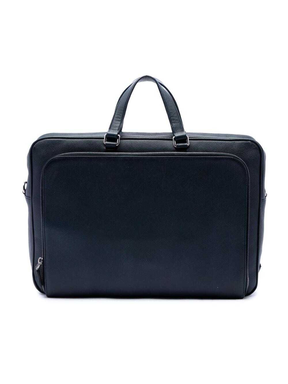 Prada Saffiano Business Bag Pre-Loved #360416P66B